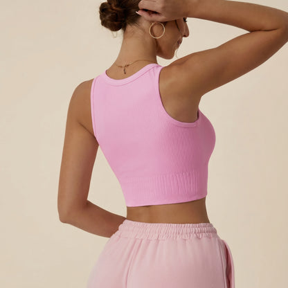 Solvlyn™ Essence Ribbed Crop Top