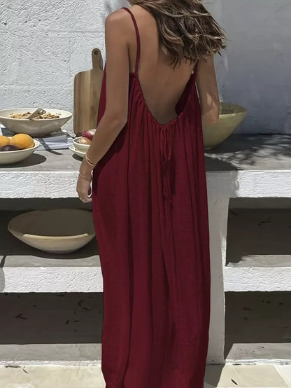 Solvlyn Bare Back Lounge Dress