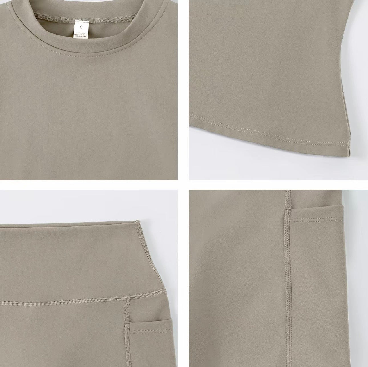 Seamless Tee & Shorts Set
