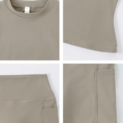 Seamless Tee & Shorts Set