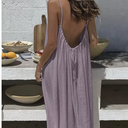 Solvlyn Bare Back Lounge Dress