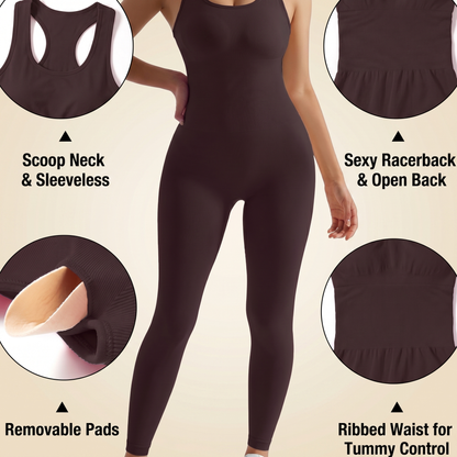 Sculpt & Lift Open-Back Bodysuit